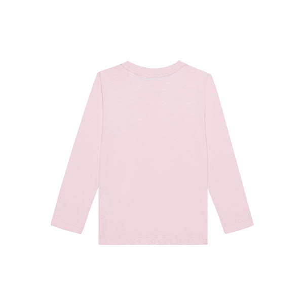 toddler pink raglan shirt