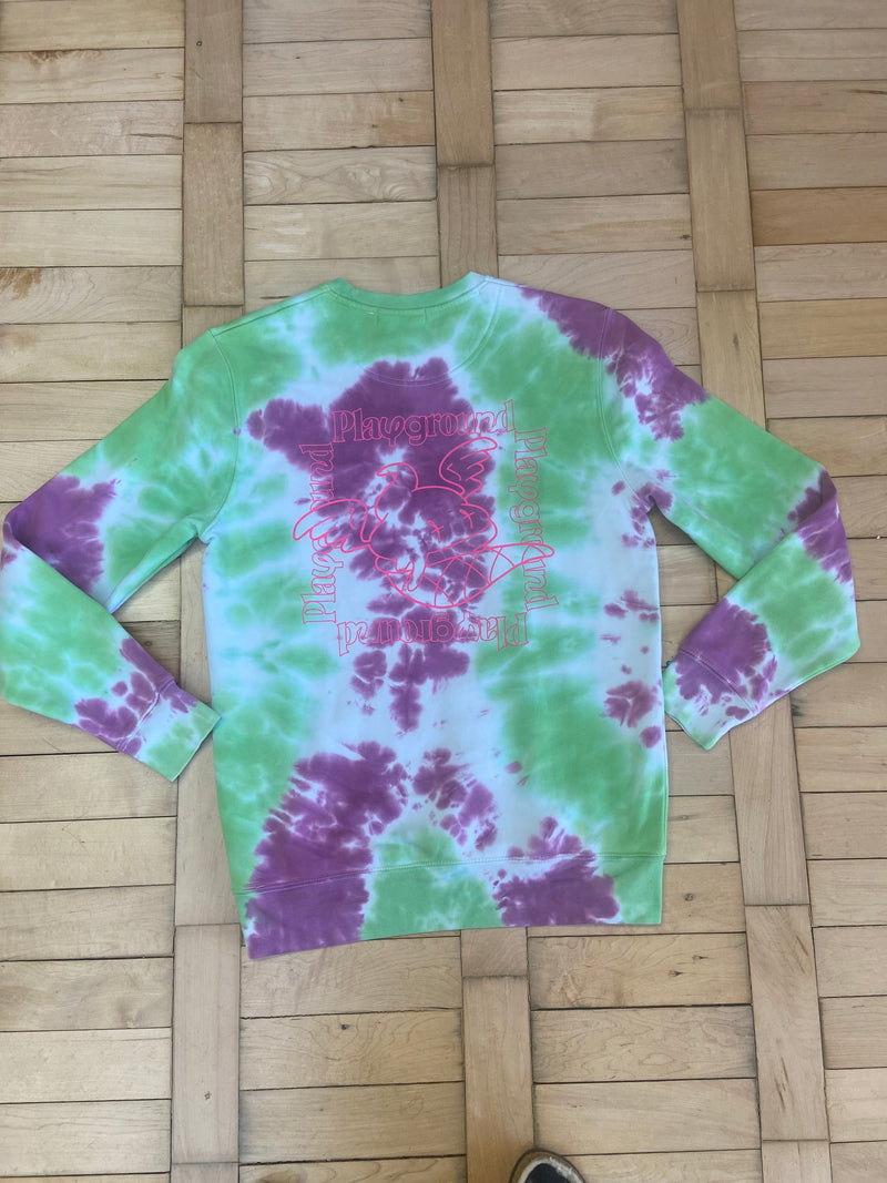 Green with Envy Sweat (Pink Print)