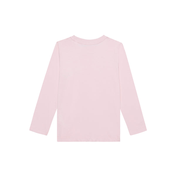 Teddy Mini Me Long Sleeve T-shirt in Pink