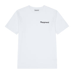 Playground Core Logo T-shirt In White