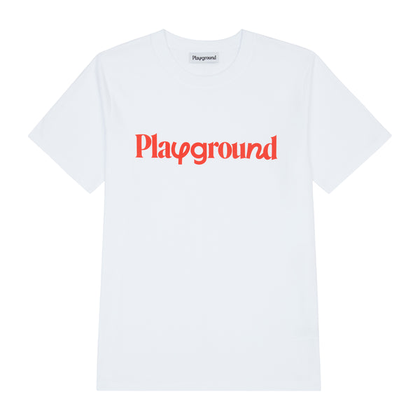 Playground Playful Logo T-shirt In White